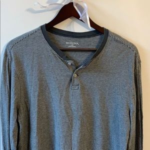 Merona • men’s long sleeved henley